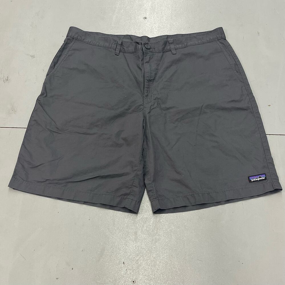 Patagonia Gray Outdoor Hiking Shorts Organic Cotton Men Size 40